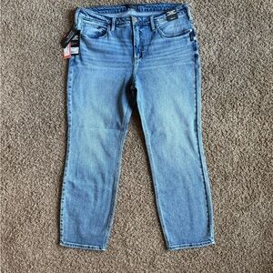 Women’s Size 16W Classic Blue Ankle Jeans